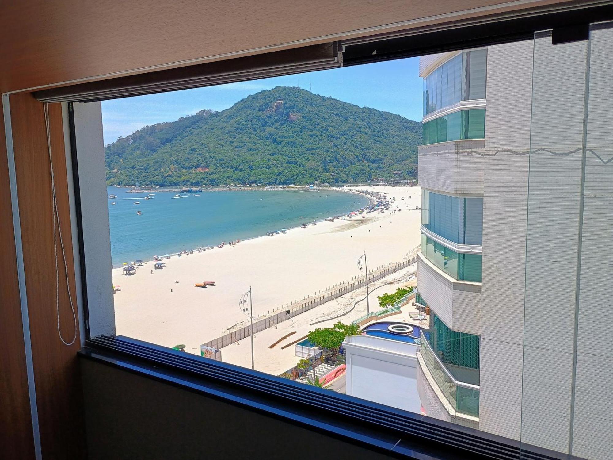 Excelente Ap Pe Na Areia Vista Mar Apartman Balneário Camboriú Kültér fotó