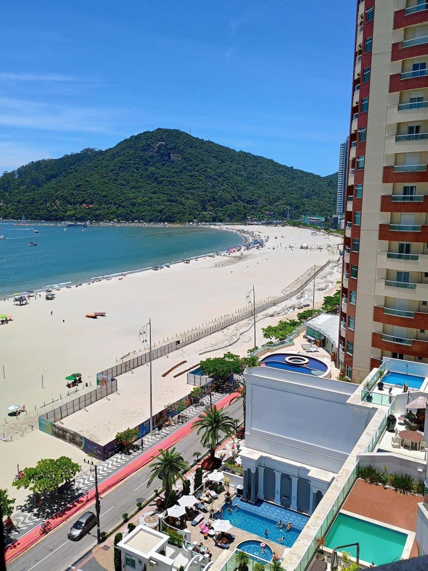 Excelente Ap Pe Na Areia Vista Mar Apartman Balneário Camboriú Kültér fotó